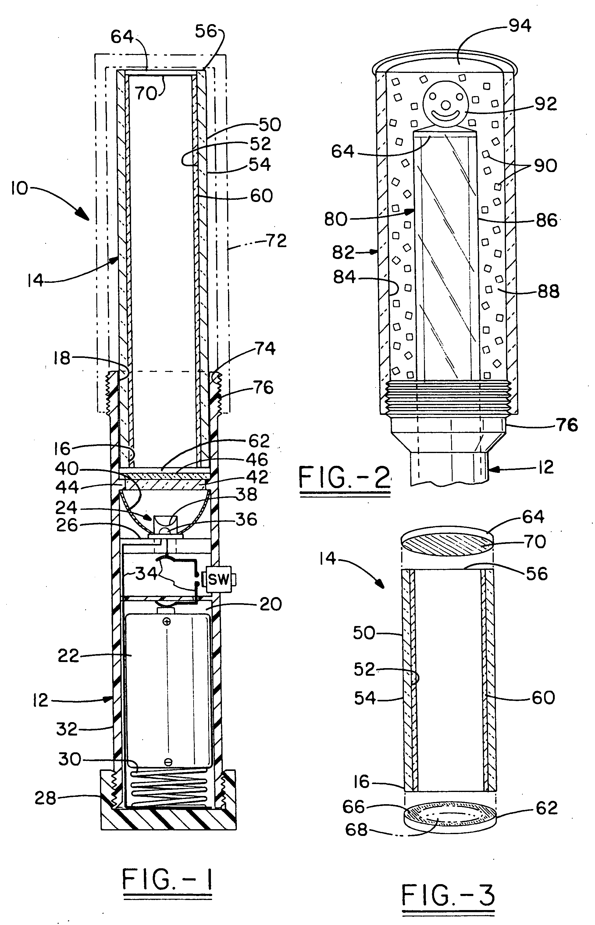 Interchangeable simulated neon light tube assemblies and related accessories for use with lighting devices