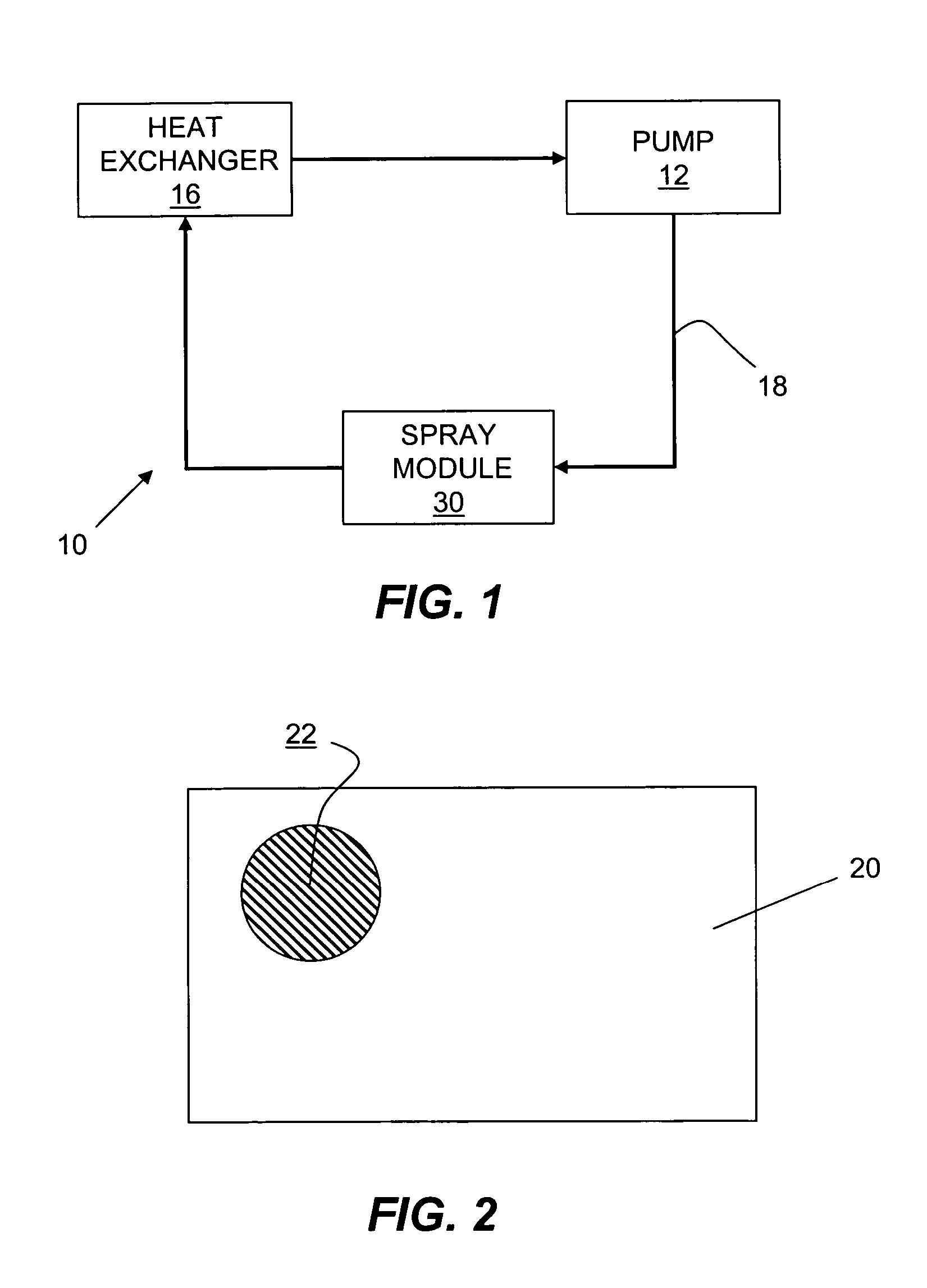 Hotspot coldplate spray cooling system