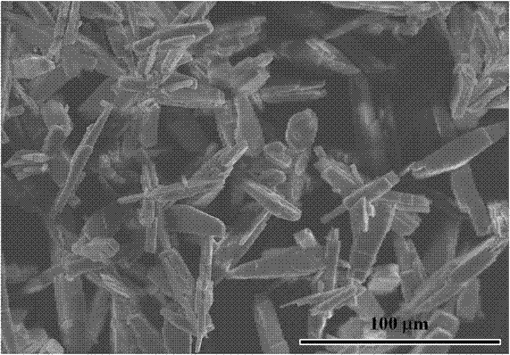 Biomedical anhydrous Ca(HPO4)x(SO4)(1-x) solid solution granule and preparation method thereof