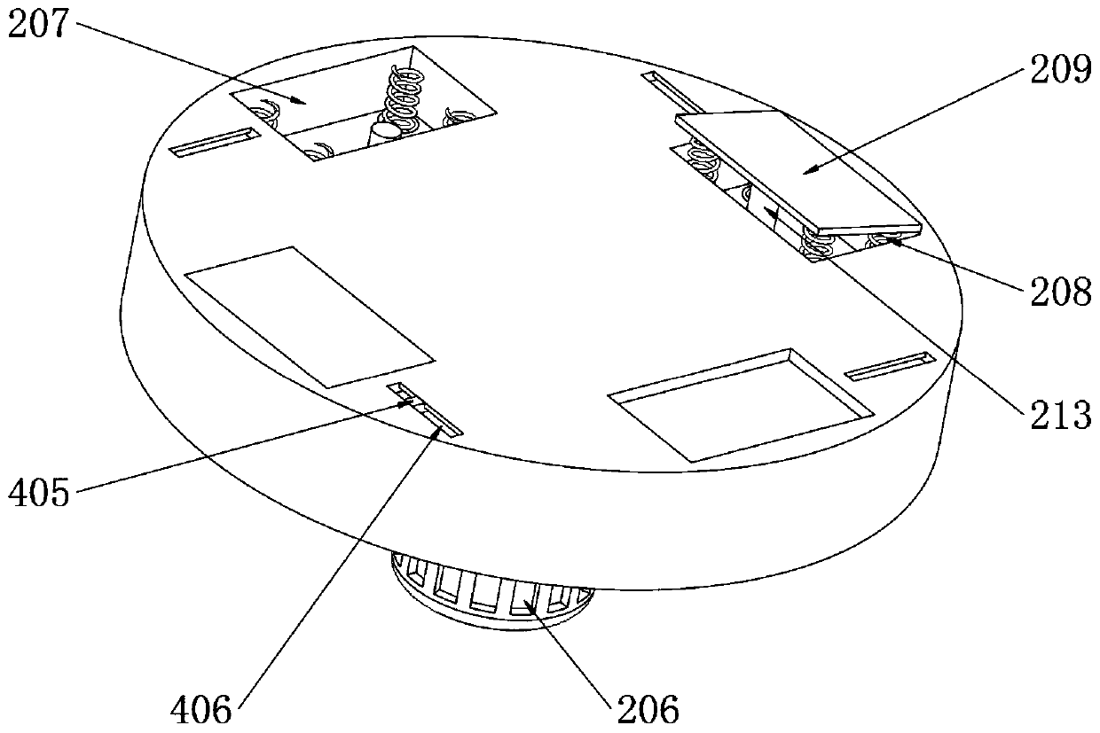 Continuous irregular object rapid automatic stamping device