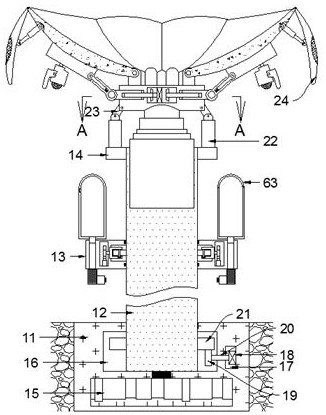 Solar curved surface heat collection generator capable of preventing animal damages in forests