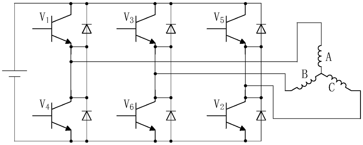 Fault-tolerant control method for Hall position sensor of permanent-magnet brushless motor