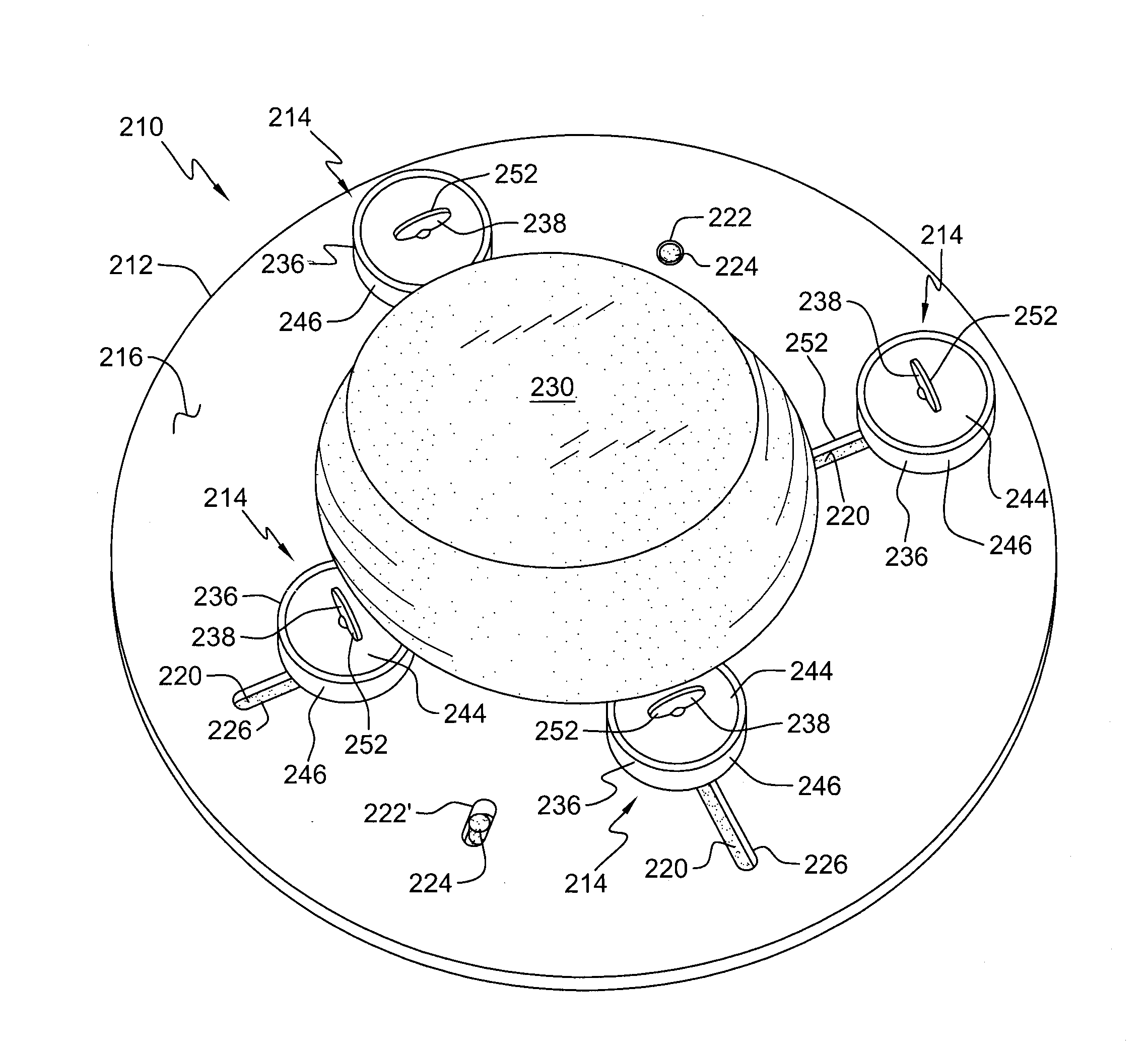 Pottery holding device and method