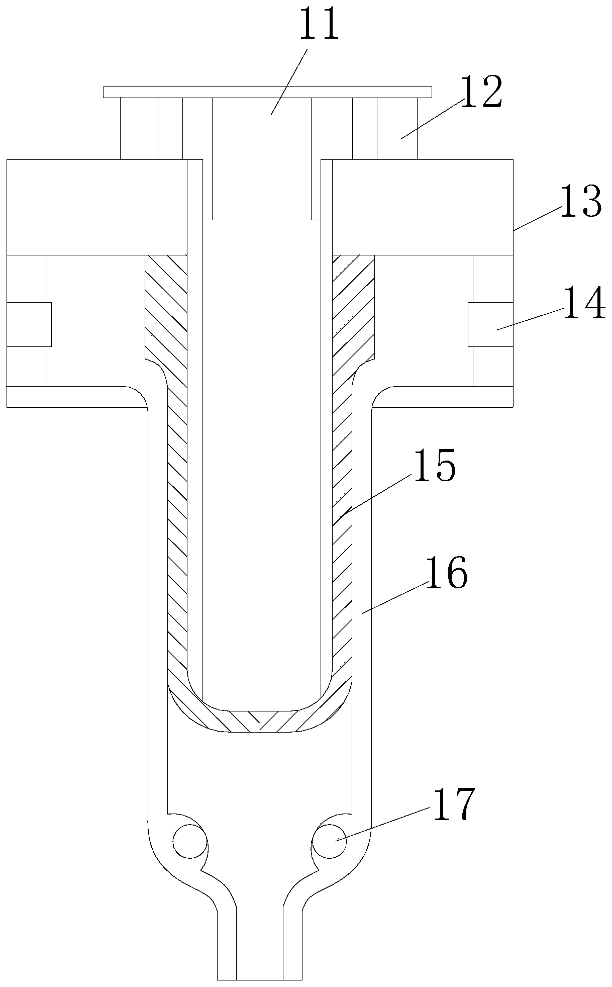 Normal-pressure filling equipment used for uniform medicine filling