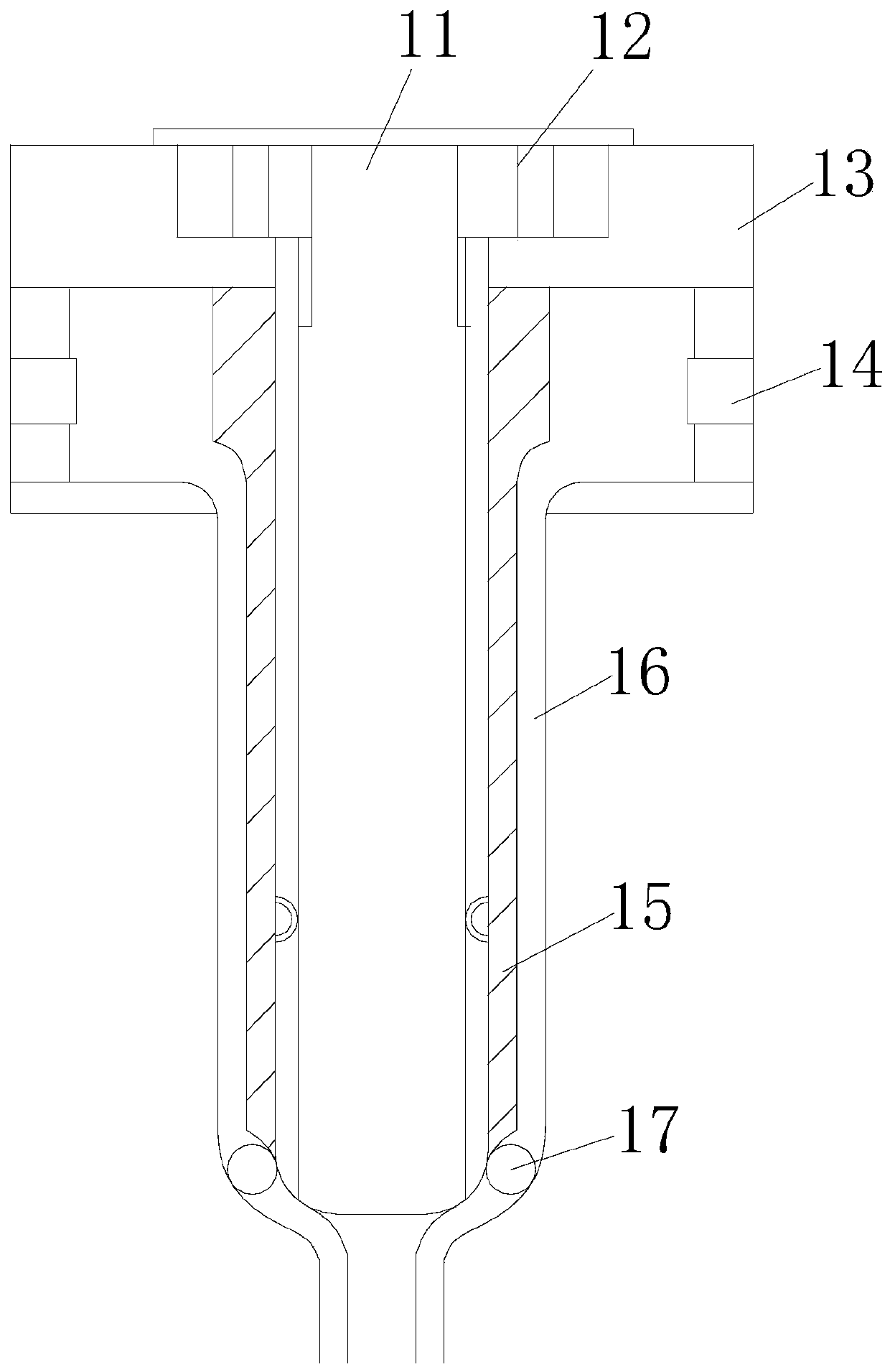 Normal-pressure filling equipment used for uniform medicine filling