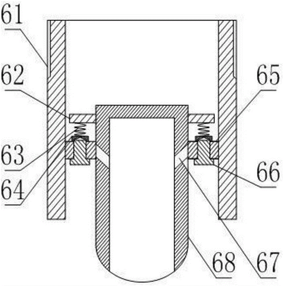 Powdery medicinal material packaging mechanism