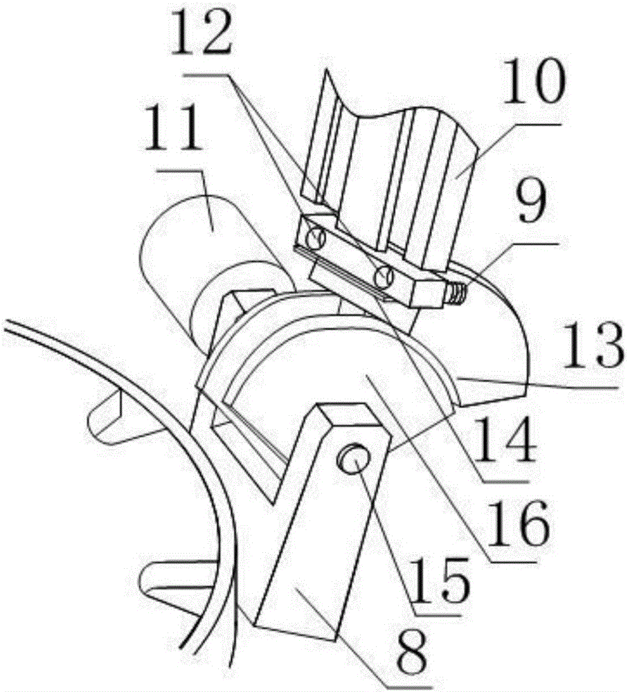 Powdery medicinal material packaging mechanism