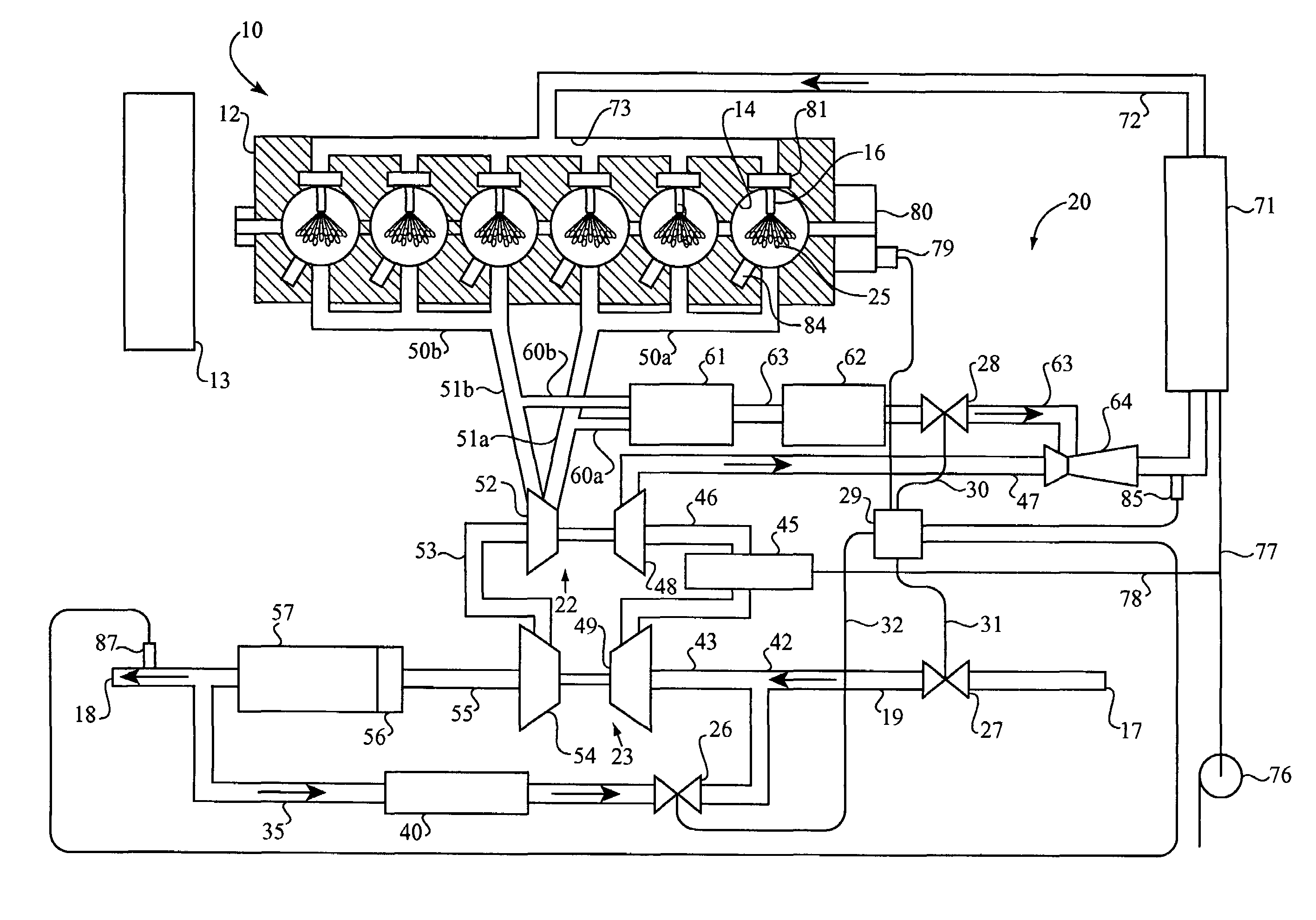 High load operation in a homogeneous charge compression ignition engine