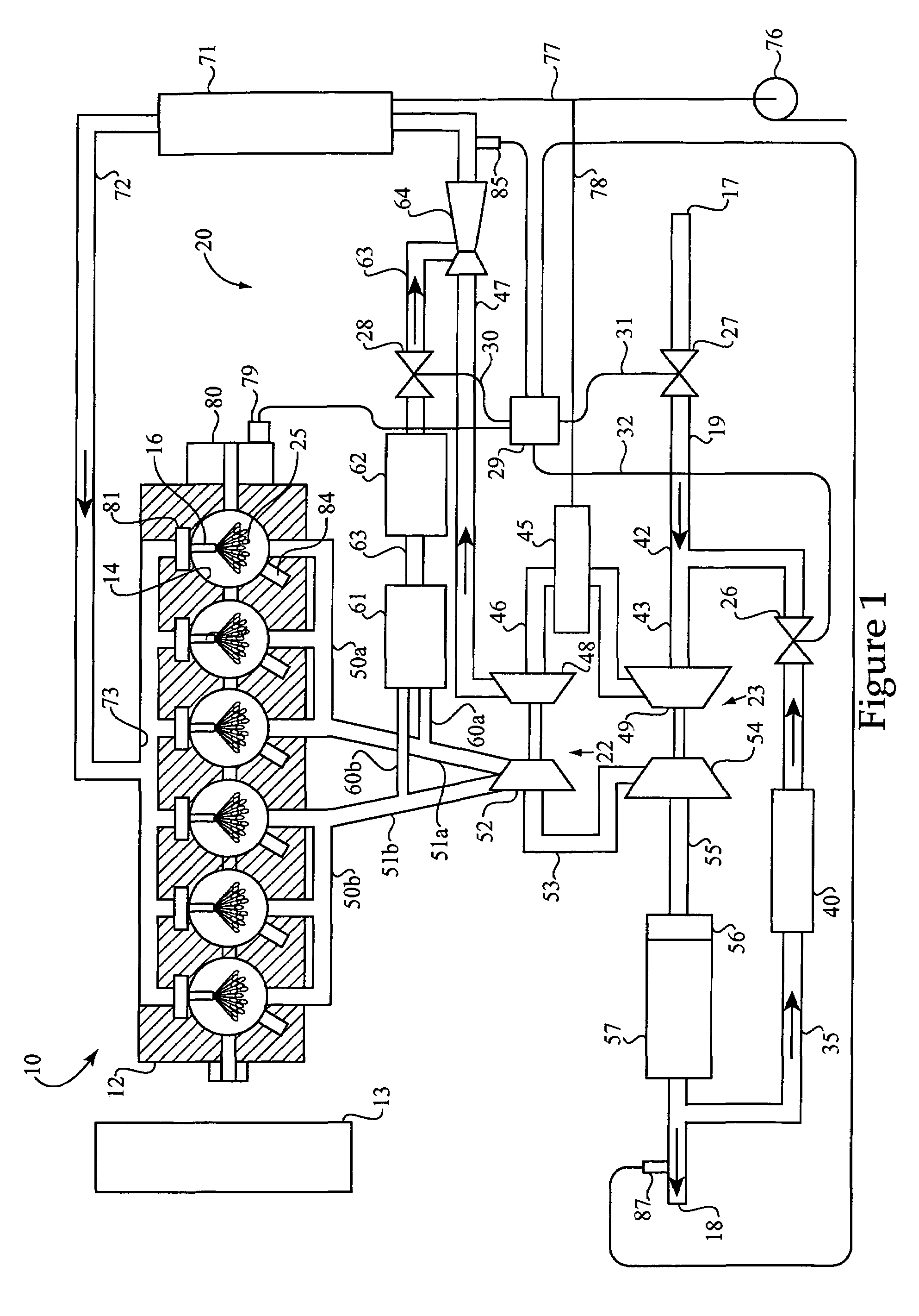 High load operation in a homogeneous charge compression ignition engine