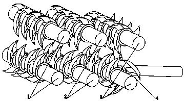 A mobile branch breaking device