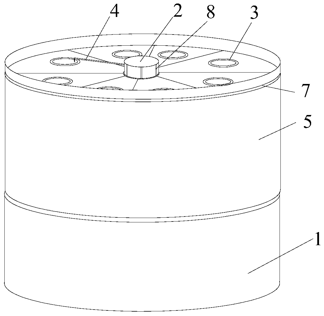 Pathological biopsy specimen bottle