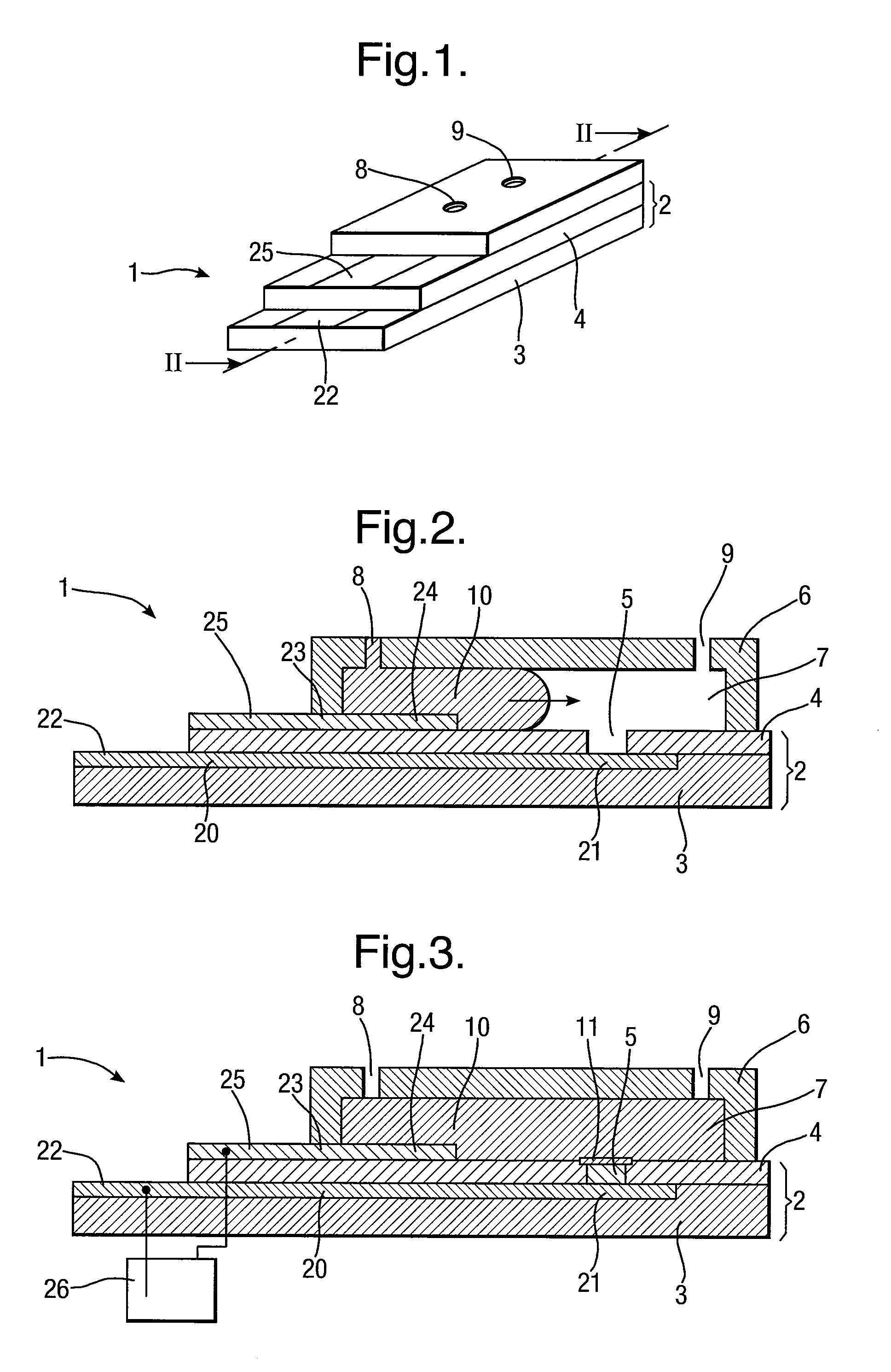 Formation of Layers of Amphiphilic Molecules