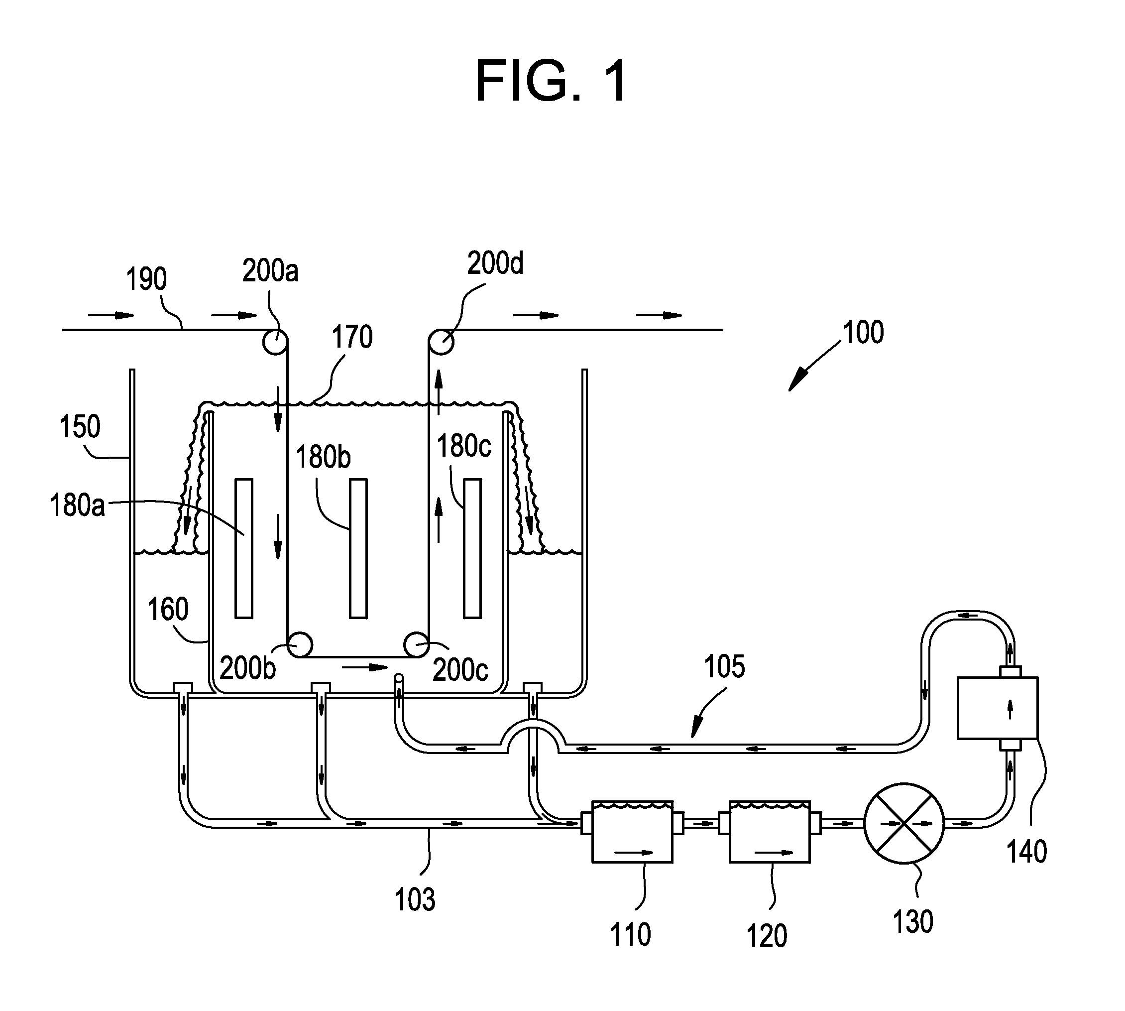 System and method for electropolishing or electroplating conveyor belts