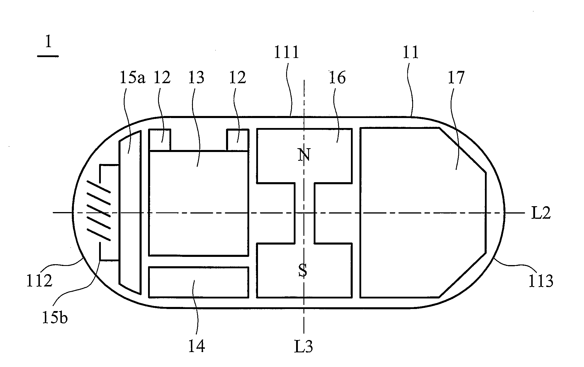 Endoscope and magnetic field control method thereof