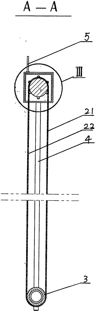 Rolling-type double-side projection curtain