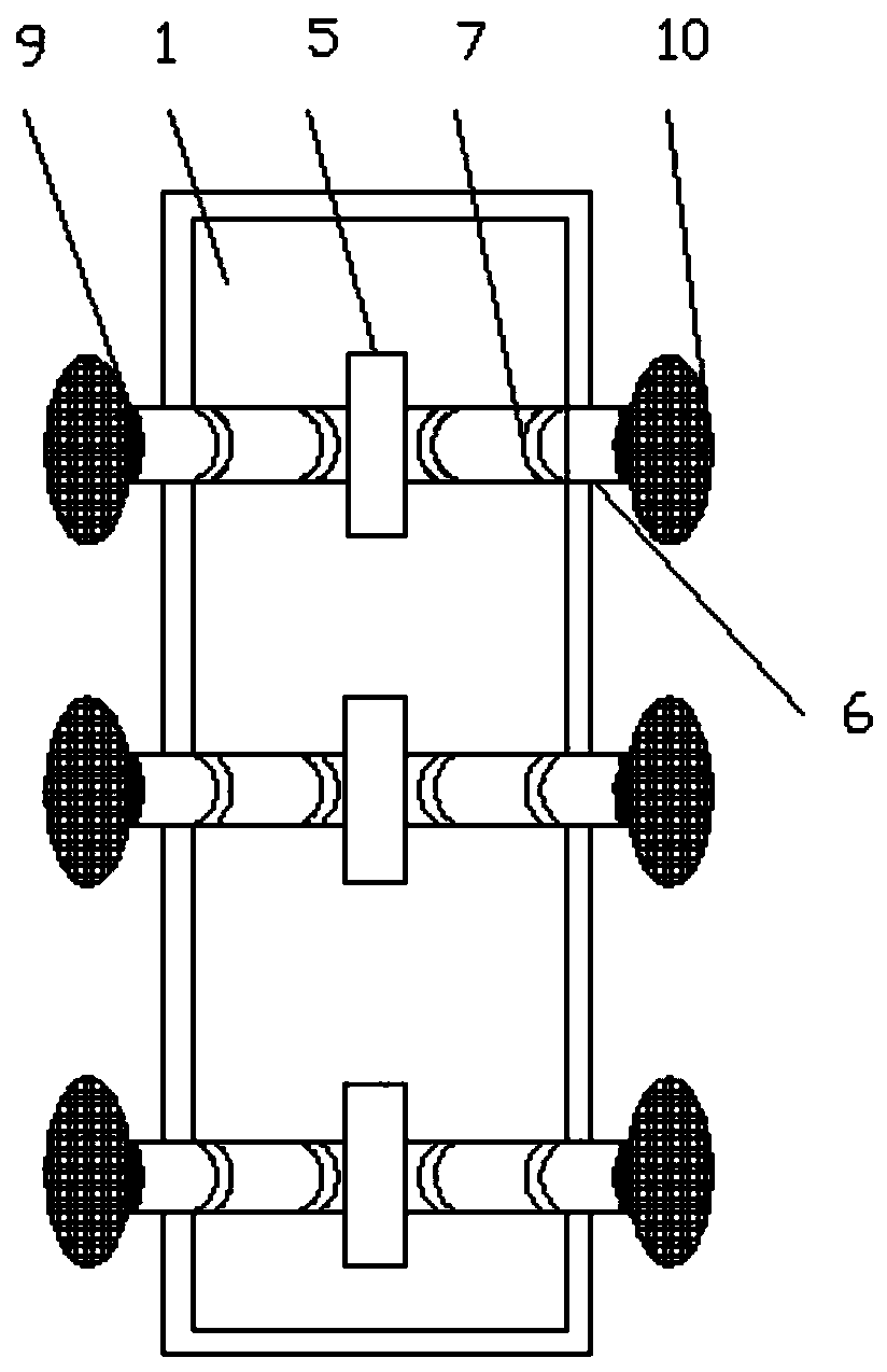 Indoor wood splicing pain-drying fire-proof door