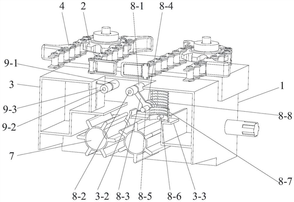 Pose pre-adjusting coupled bionic corn ear picking device