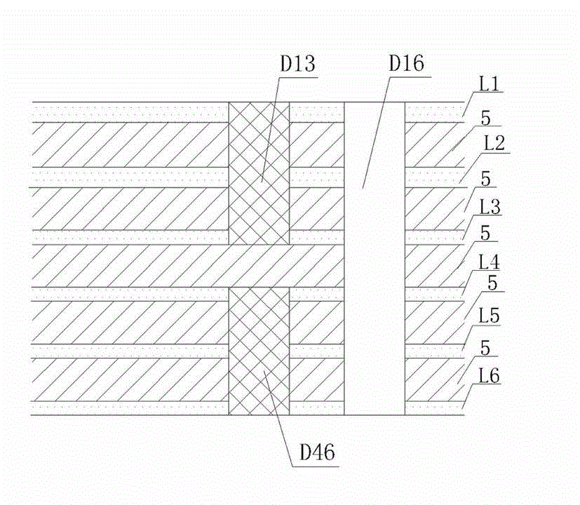 Method for processing blind buried hole on multilayer circuit board