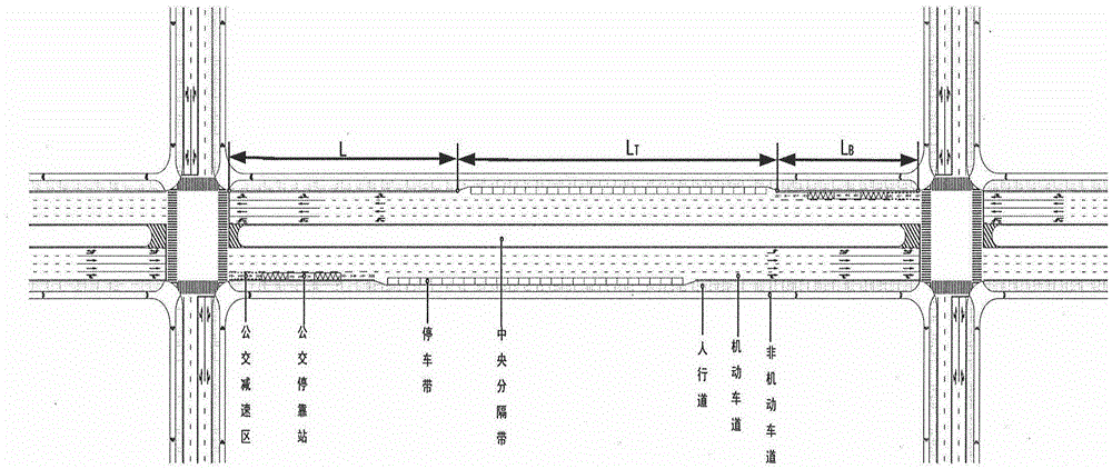 Urban road integrated design method based on parking demand