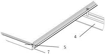 Installation structure of photovoltaic assembly