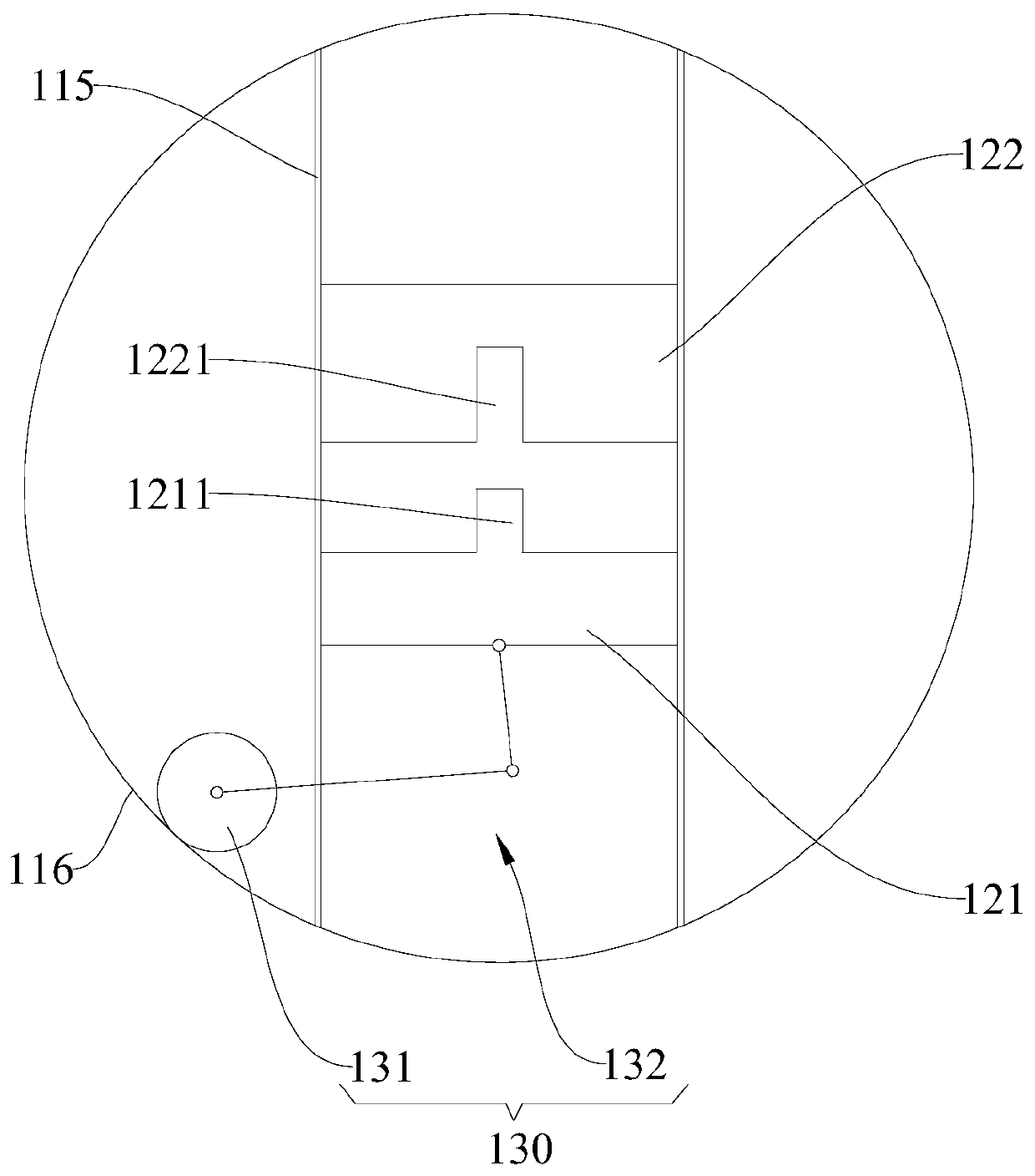 Variable-aperture crucible and OLED film forming system