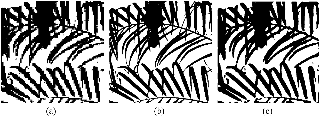 Image super-resolution reconstruction processing method