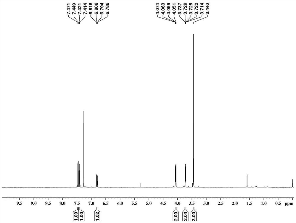 Fluorescent polymer for detecting trace gas-phase explosives, and preparation and application of film