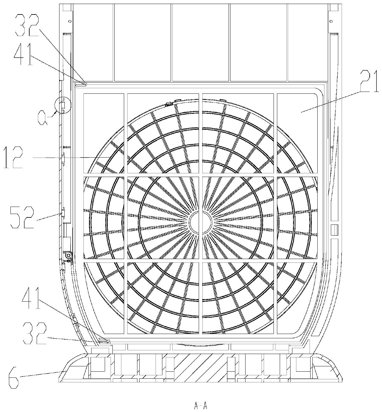 Mechanism with filter screen easy to disassemble and wash and air conditioner