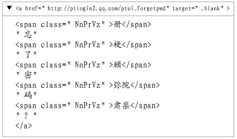 Method and device for identifying a malicious website