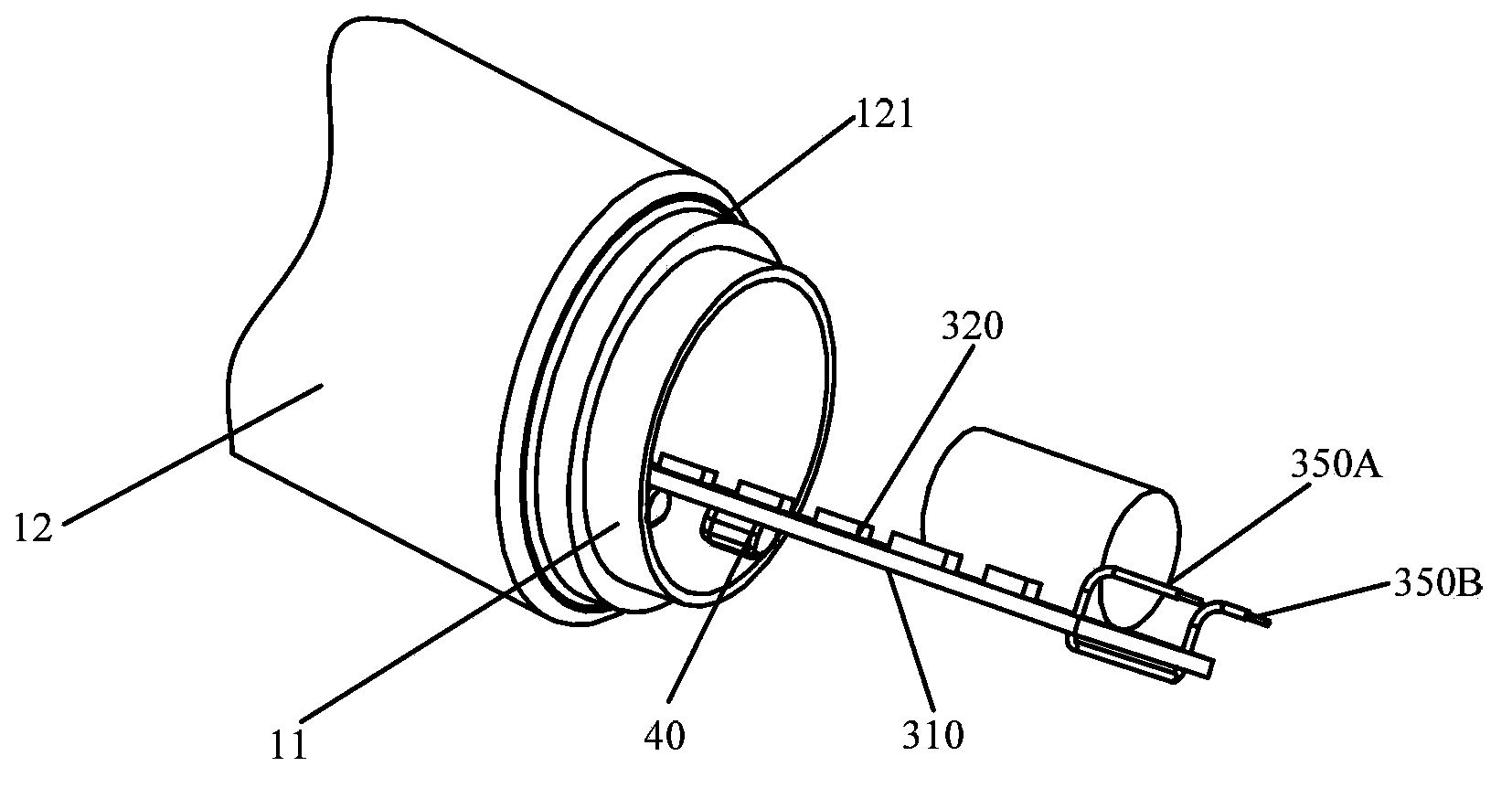 LED fluorescent lamp and installation method thereof