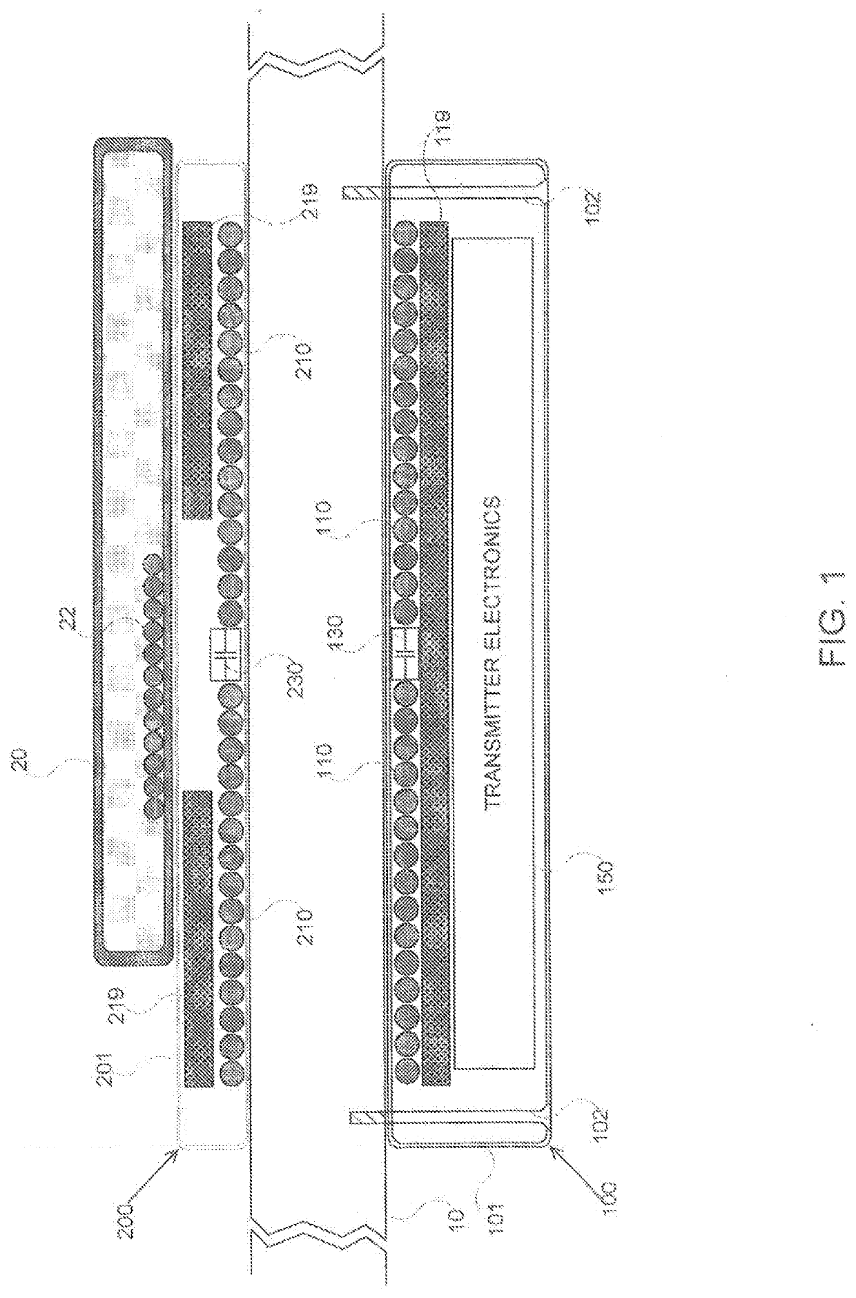 System for wireless power charging