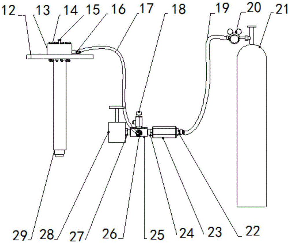 A Cylinder Pressure Stability Control Device and Using Method