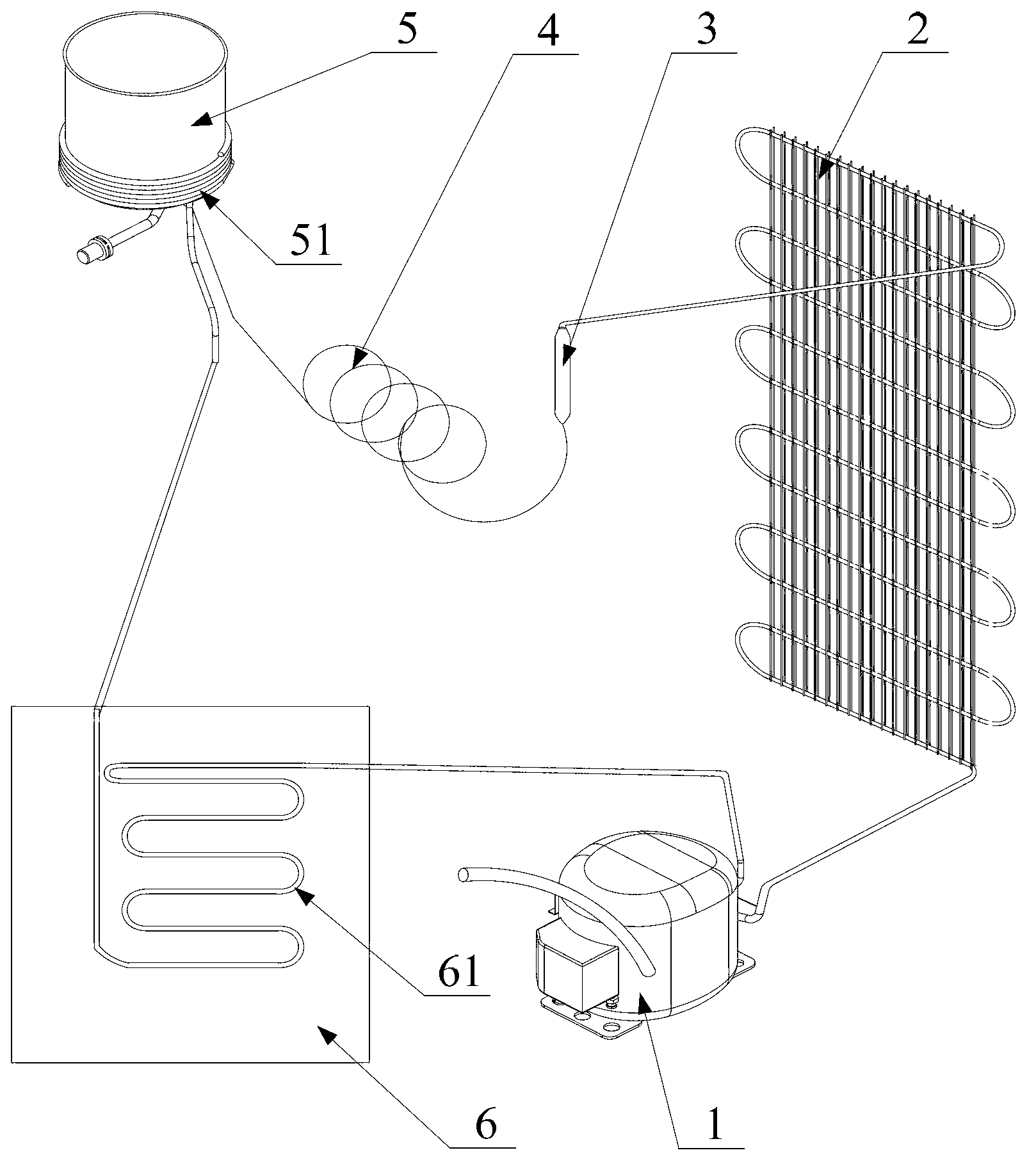 Water dispenser and refrigeration device thereof