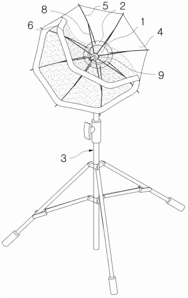 Foldable soft box