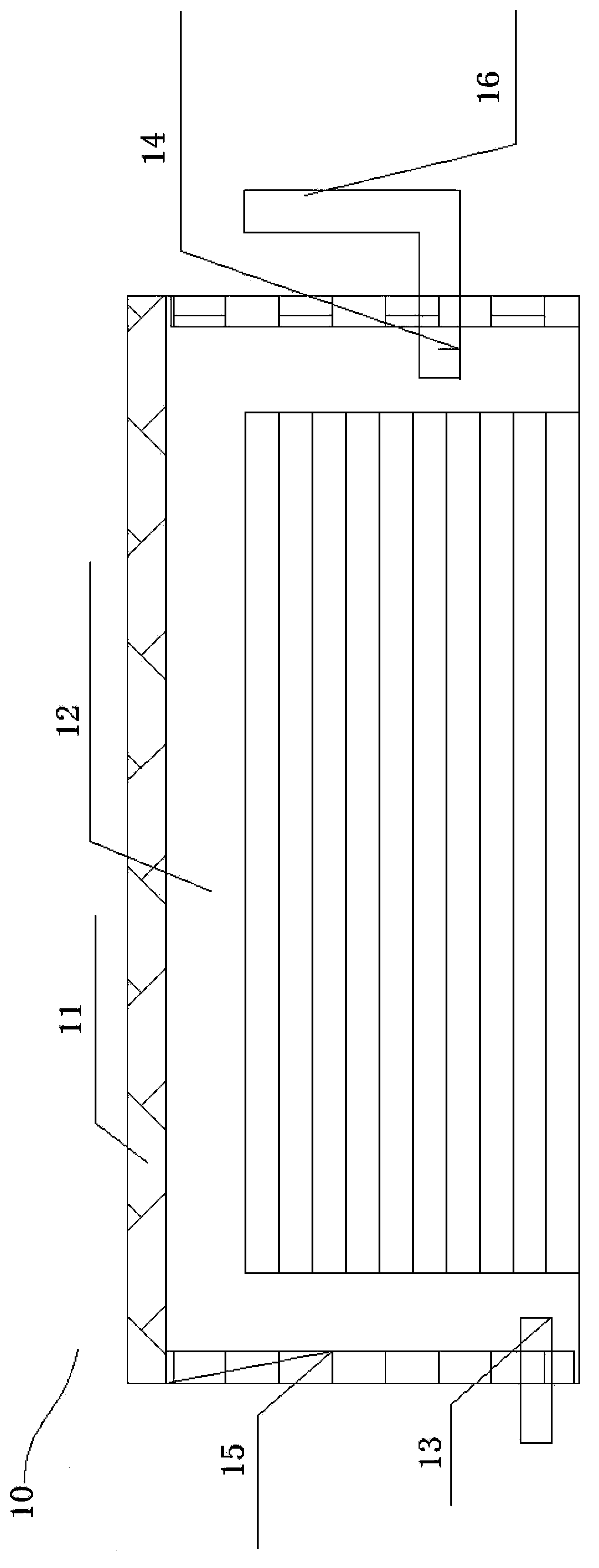 Slab burial pit with adjustable cooling speed