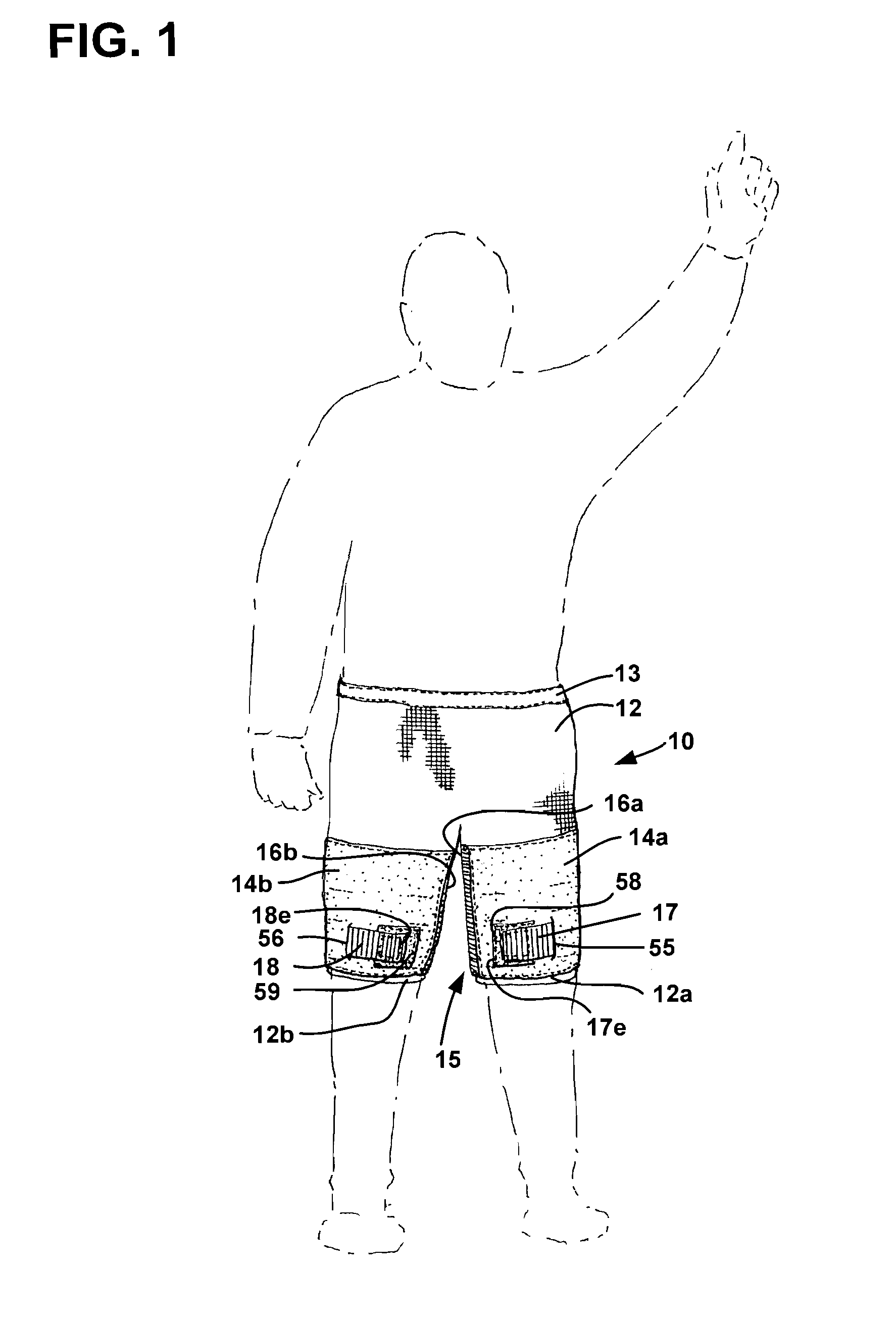 Muscle support garment and method