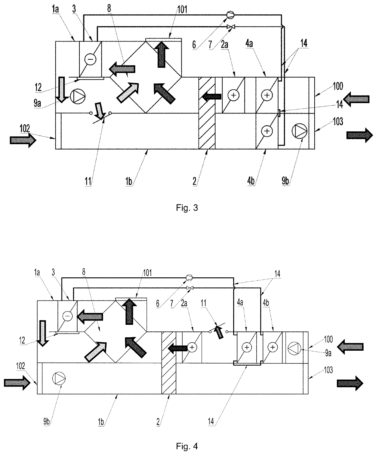 Compact apparatus for extracting water from air