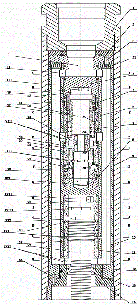 Stroke differential high-energy hydraulic down-the-hole impactor