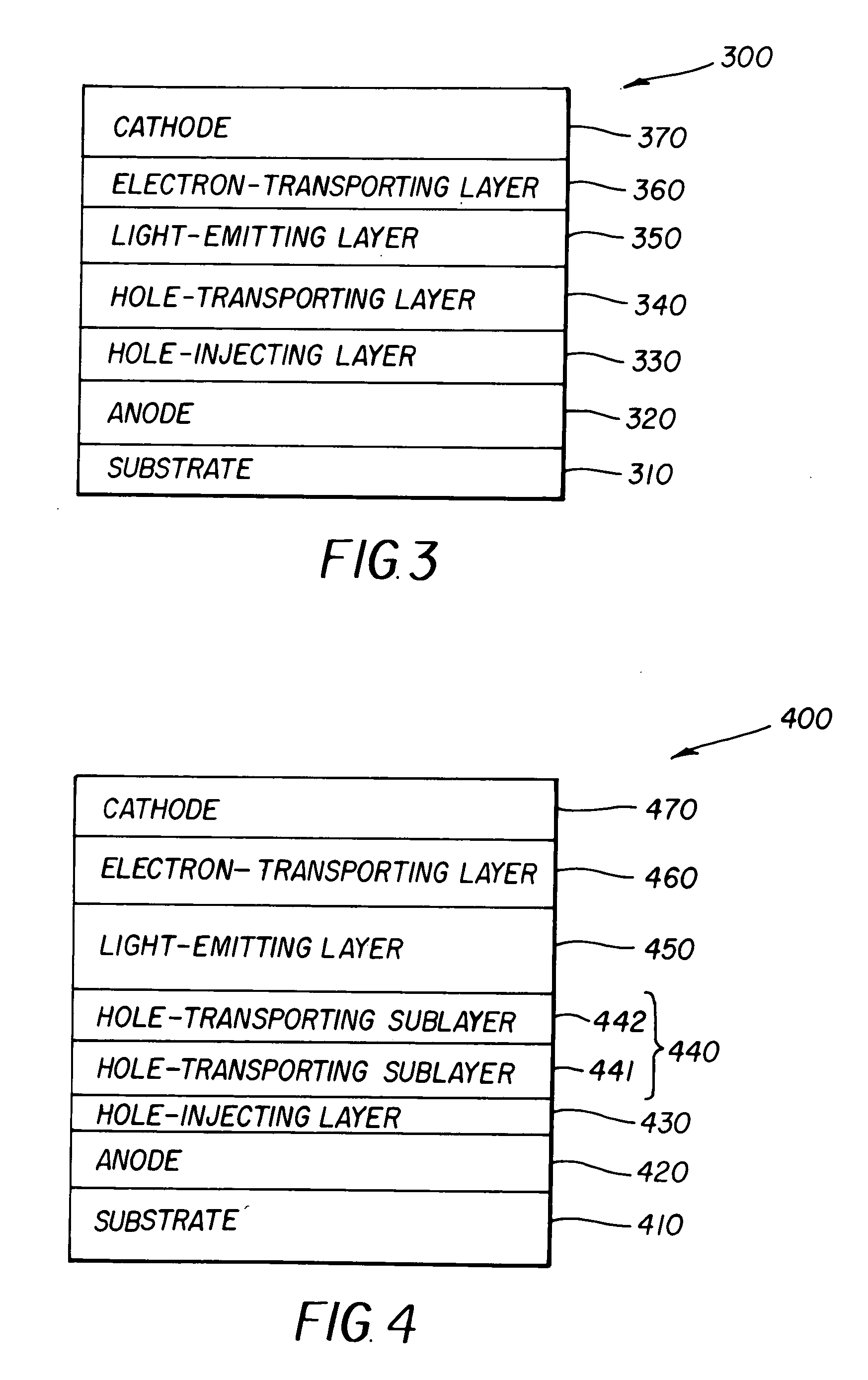 White light-emitting device with improved doping