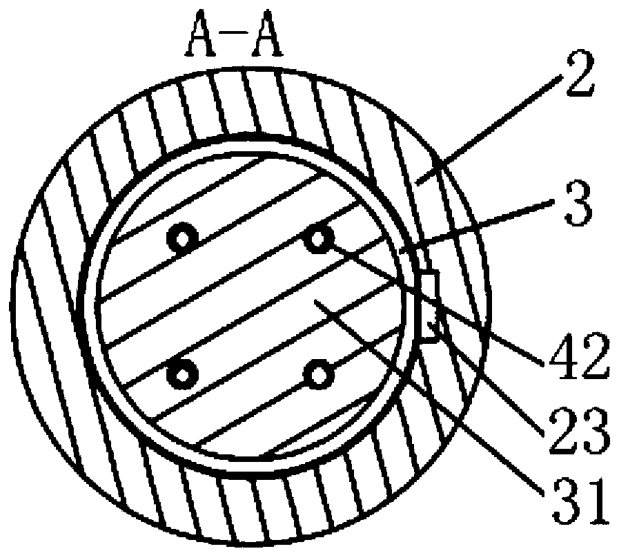 A vibrating anaerobic purification equipment