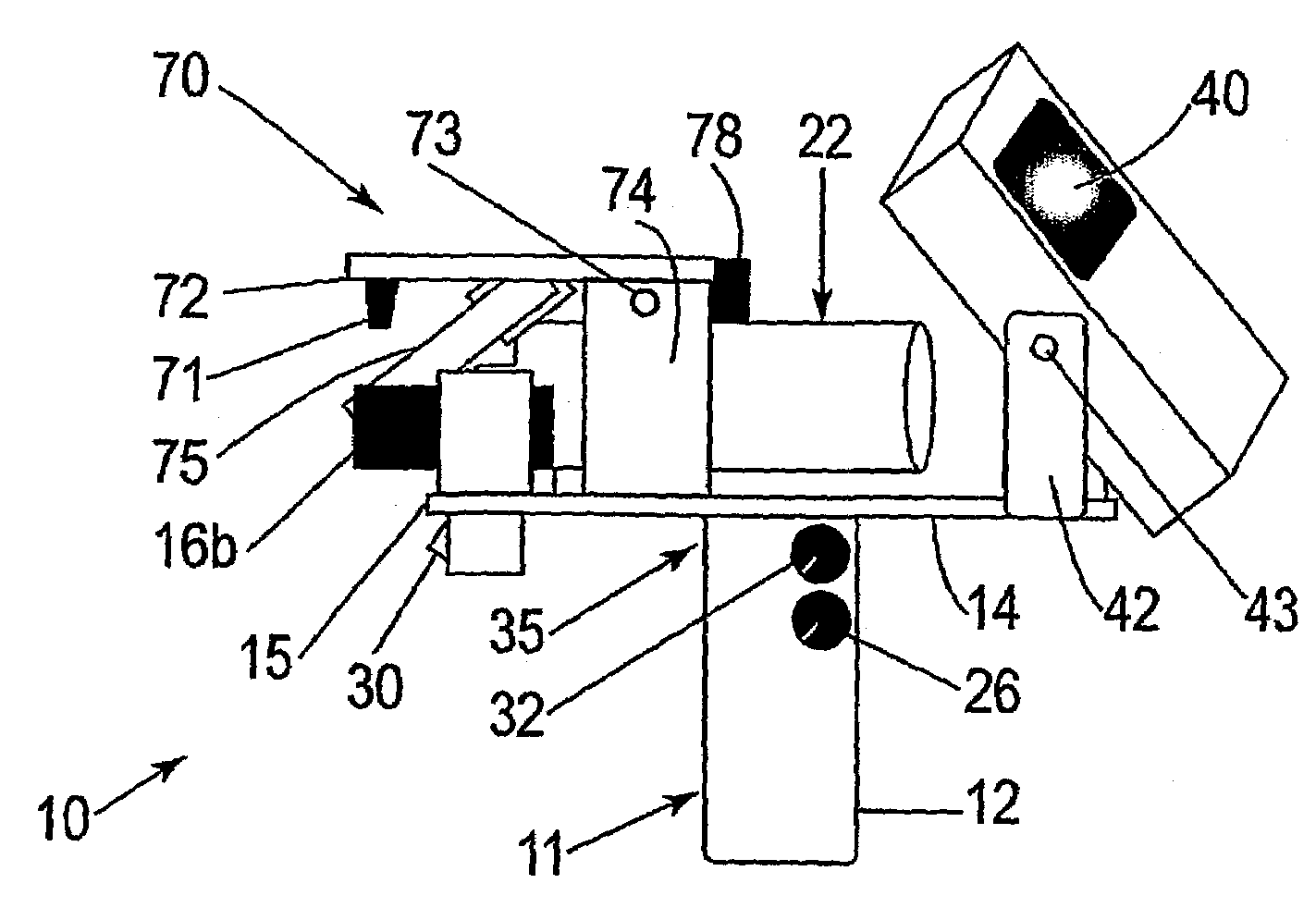 Portable slit lamp