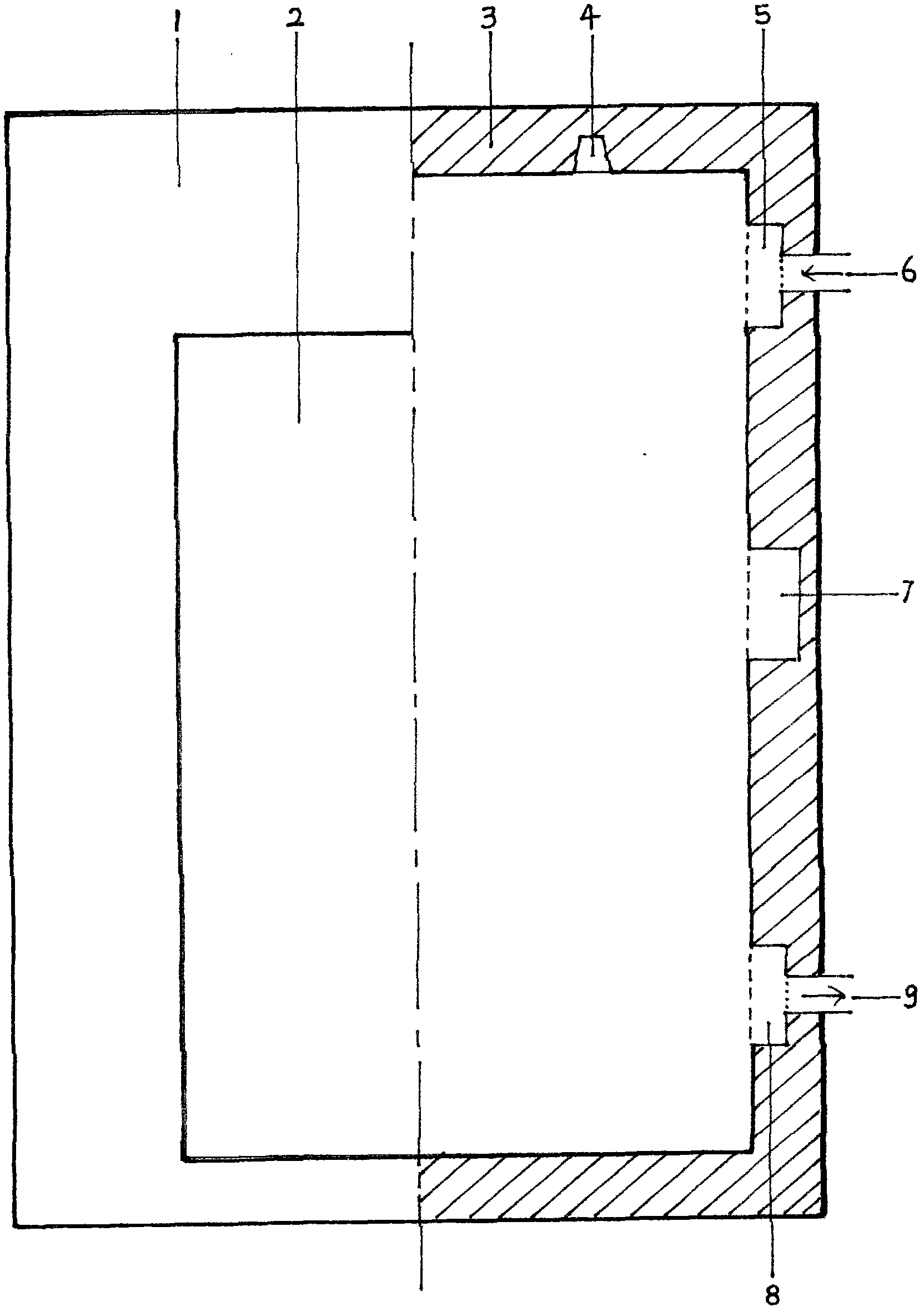 Fire danger preventing system for household washroom