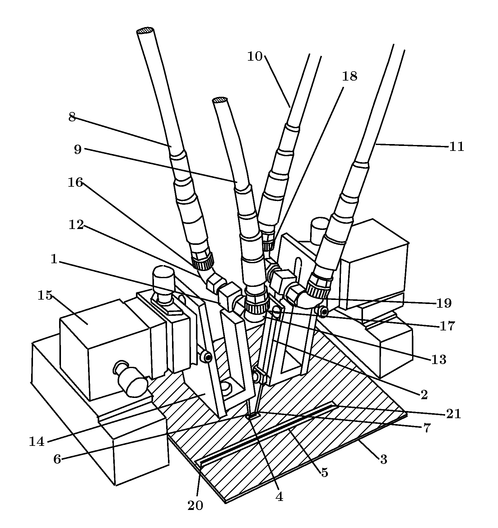 Method for de-embedding in network analysis