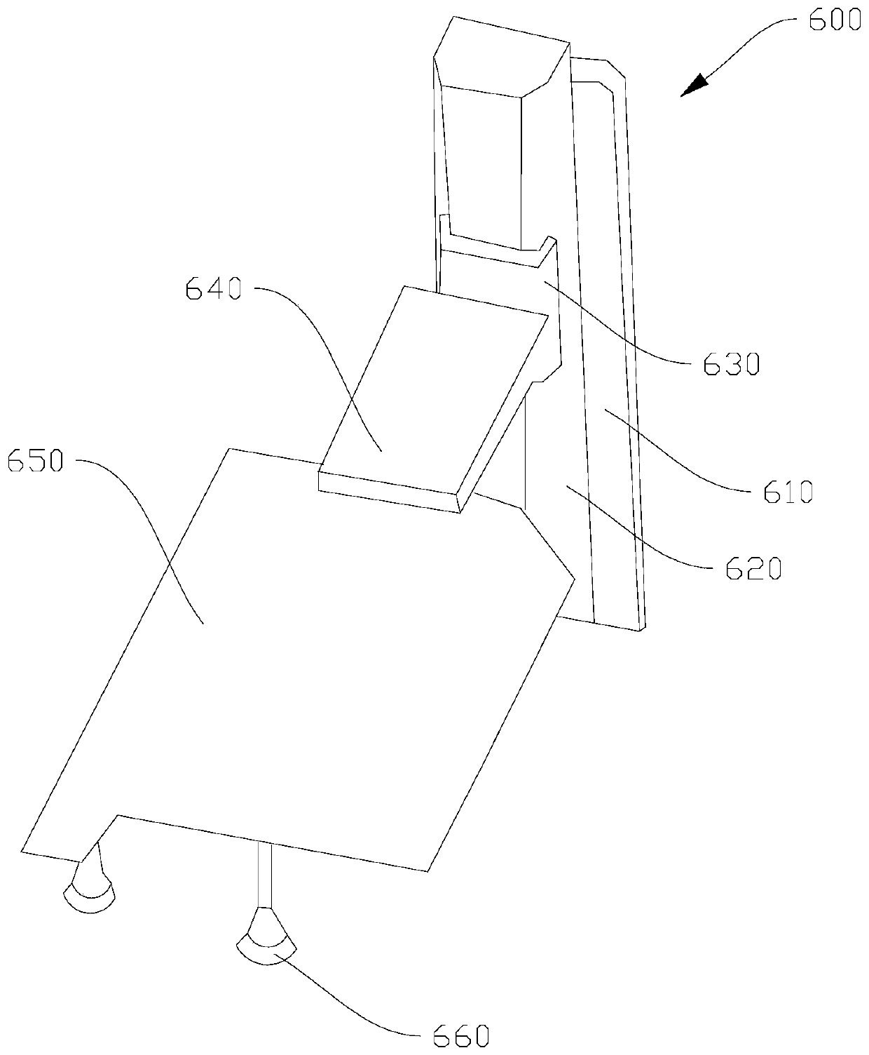 Automatic ribbon pasting device