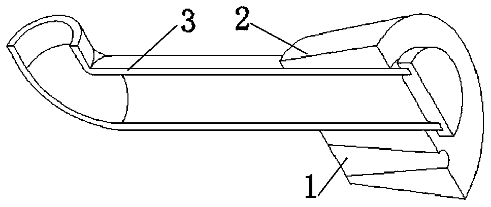 Semi-grouting sleeve fullness inspection device and using method