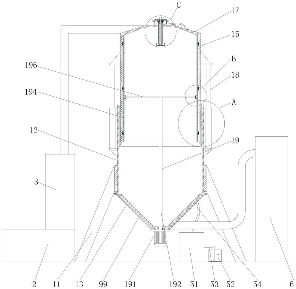 Spray drying method for preparing modified light calcium carbonate