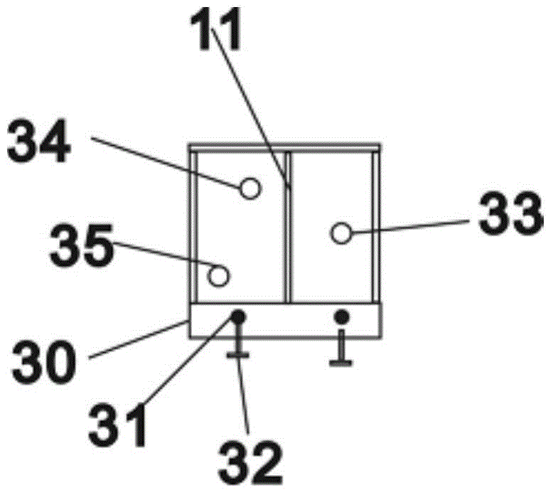 Aeration zone soil adsorption parameter tester based on strong adsorption pollutants