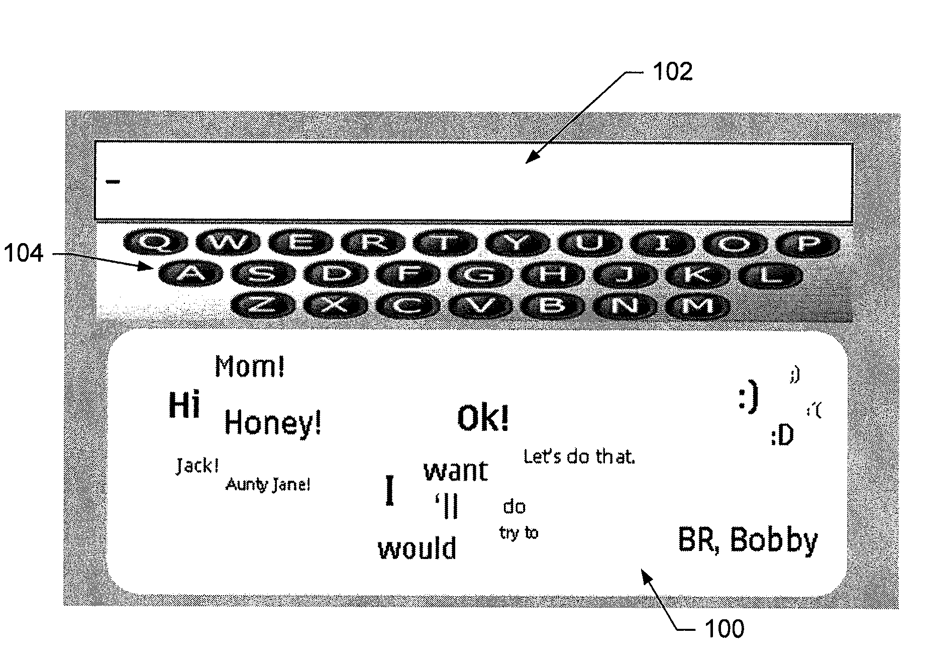 Method, Apparatus and Computer Program product for Providing a Word Input Mechanism