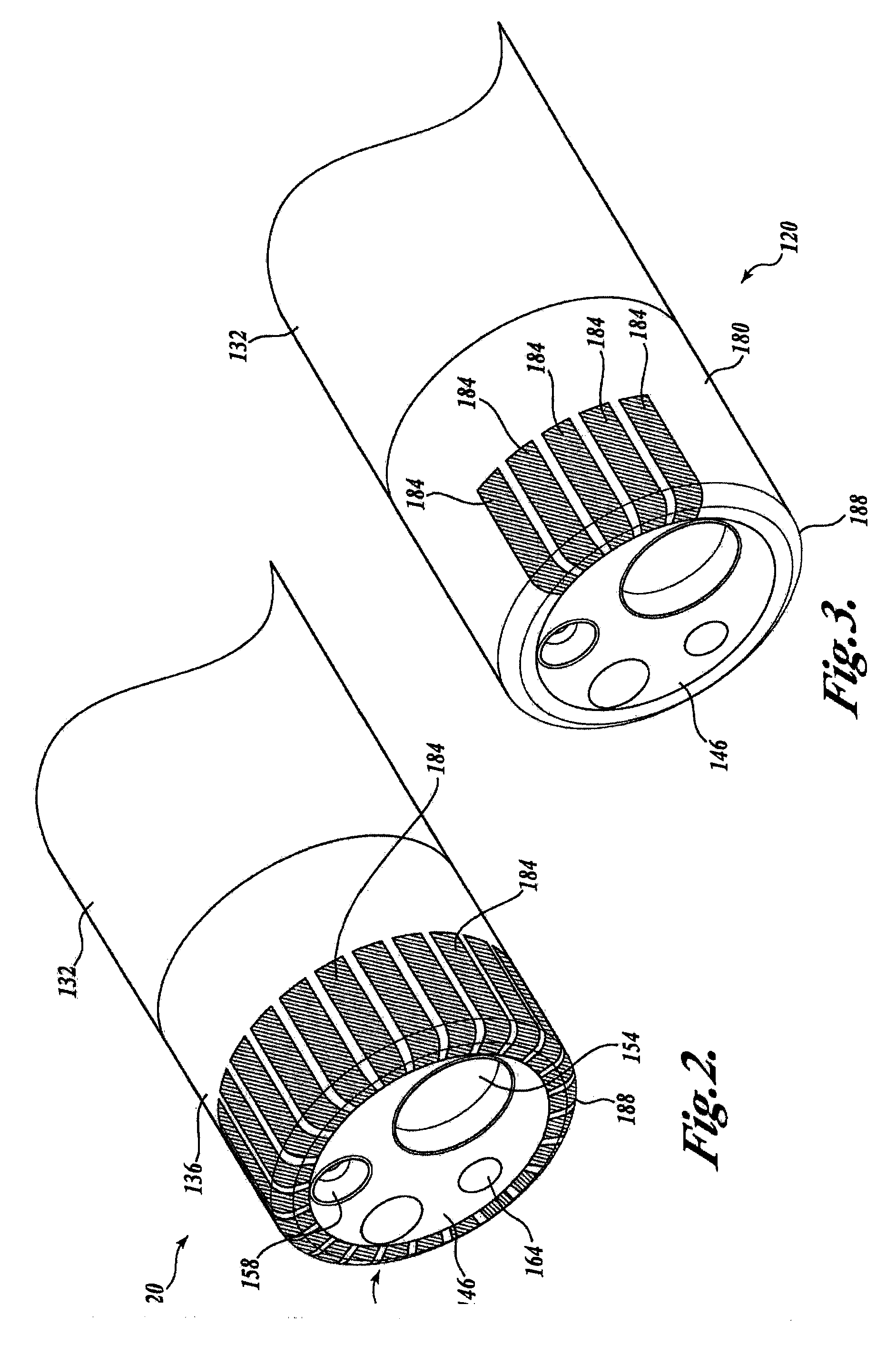 Endoscopic apparatus with integrated hemostasis device