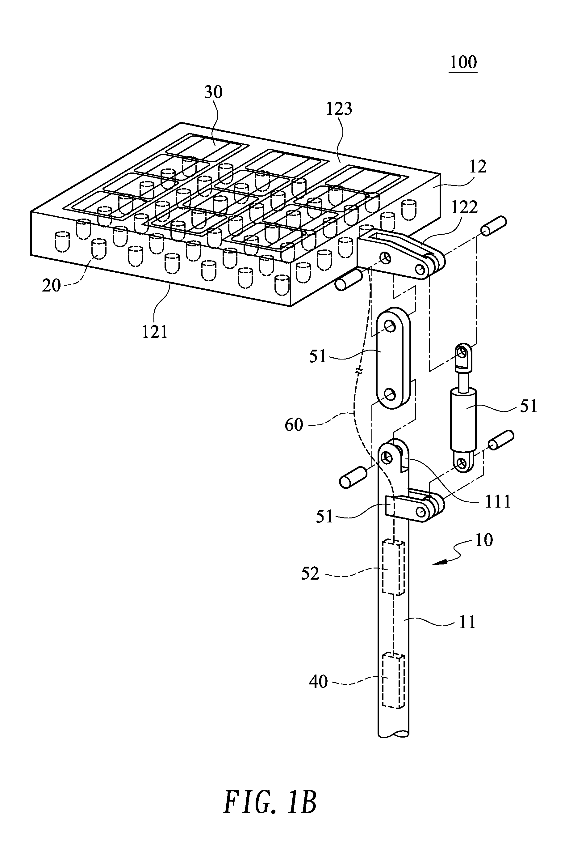 Solar Energy Street Lamp Structure with Adjustable Angle